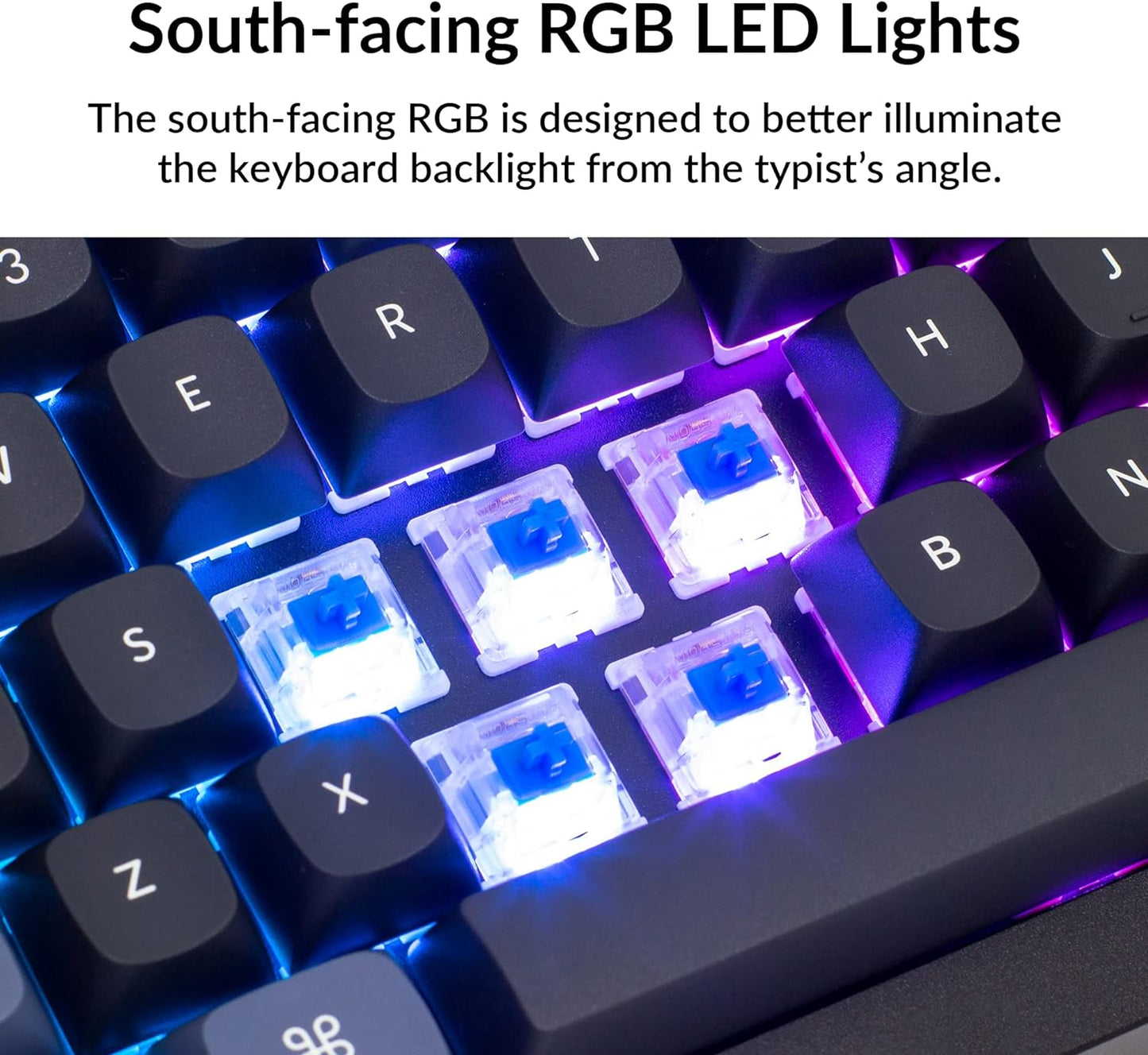 Q2 Wired Custom Mechanical Keyboard, QMK/VIA Programmable Macro, Full Aluminum, Hot-Swappable Gateron G Pro Blue Switch, 65% Layout Double Gasket Compatible with Mac and Windows - Black