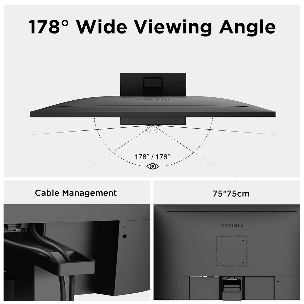 24'' IPS Computer Monitor,Fhd 1080P , VGA/HDMI Port 24N1
