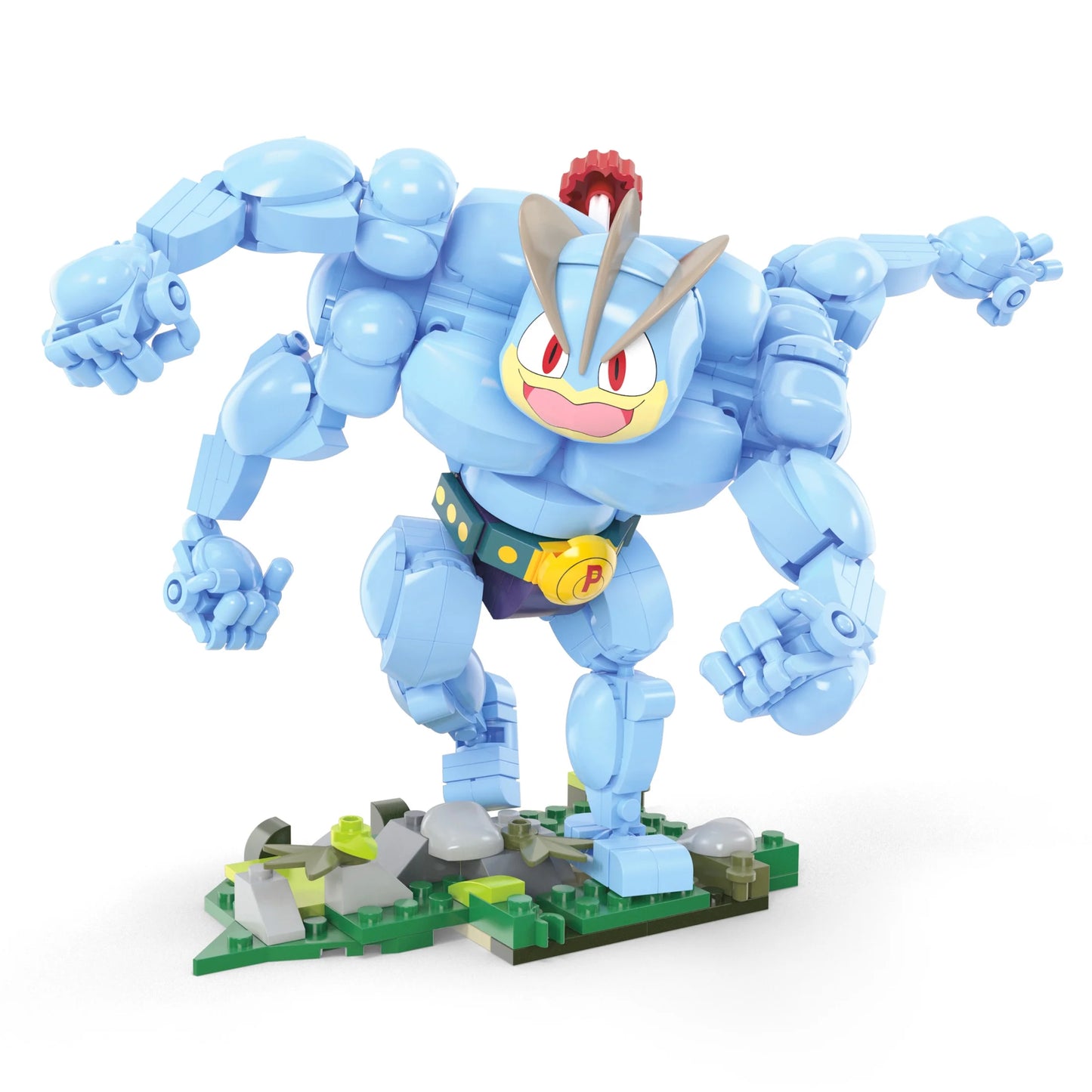 MEGA Pokemon Machamp Building Toy Kit (401 Pieces) with 1 Poseable Figure for Kids