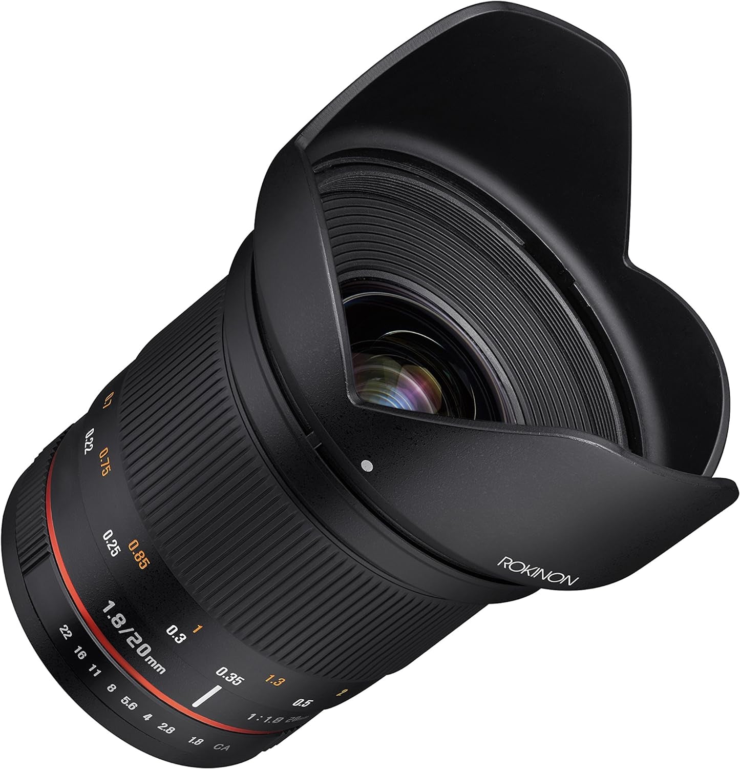 20Mm F/1.8 as ED UMC Wide Angle Lens for Sony E-Mount Black
