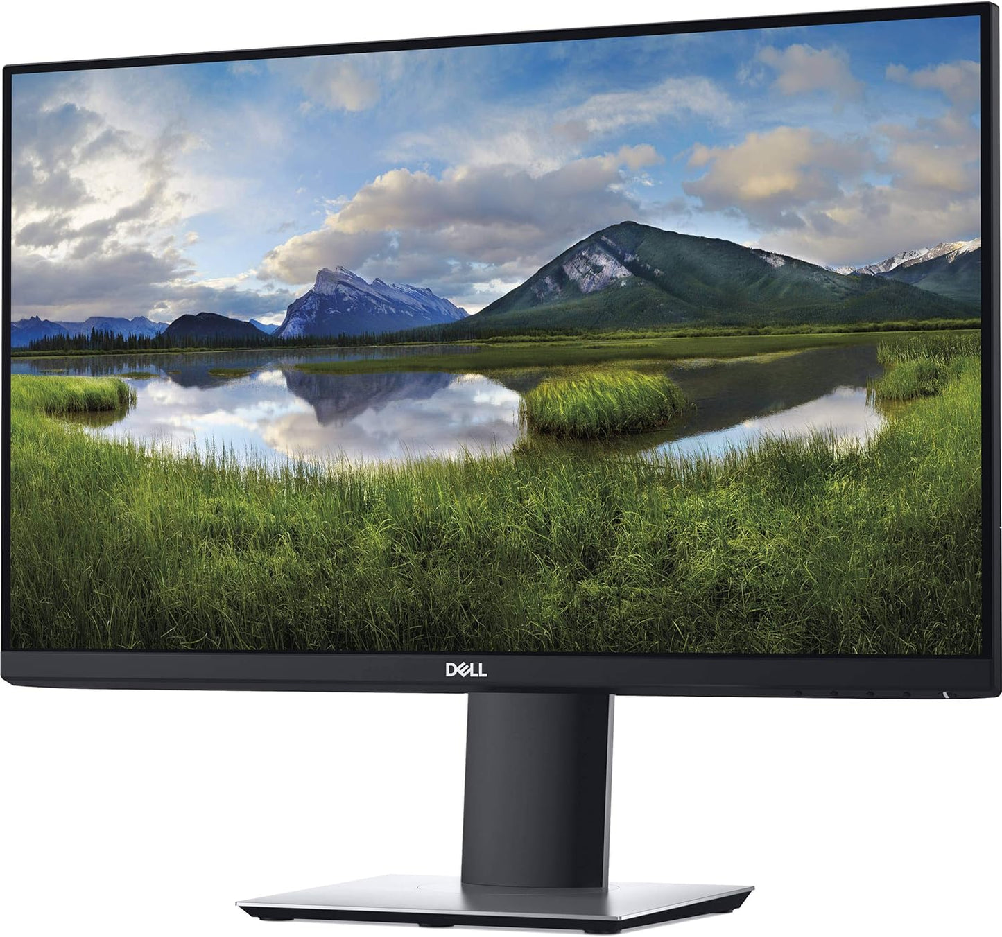Dell P2419H 24" 16:9 Ultrathin Bezel IPS Monitor + Display Port Cable + HDMI Cable + USB 3.0 Cable + Microfiber Cleaning Cloth Monitor Bundle