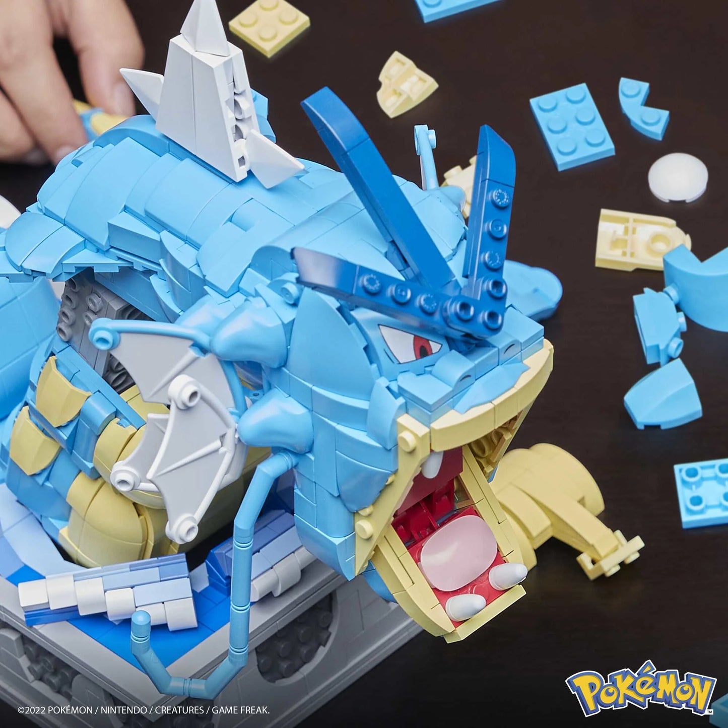 Pokemon Building Kit Motion Gyarados (2186 Pieces) for Collectors