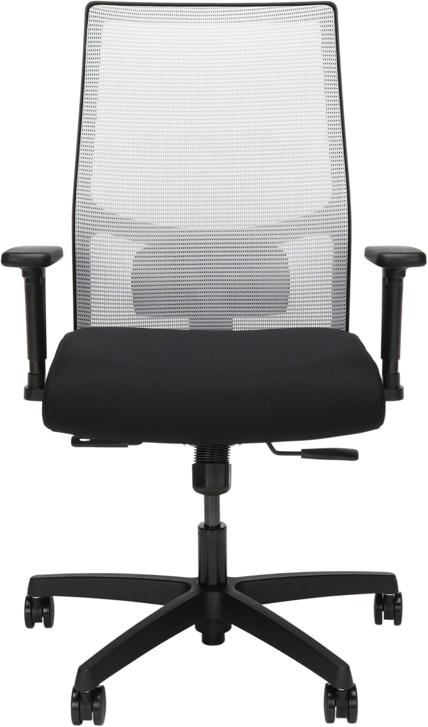 Office Chair Ignition 2.0 - Ergonomic Computer Desk Chair with Mesh Back, Seat-Slide, Syncro Tilt Recline, Adjustable Lumbar Support & Armrests, Comfortable Cushion, Swivel Rolling Wheels - Fog