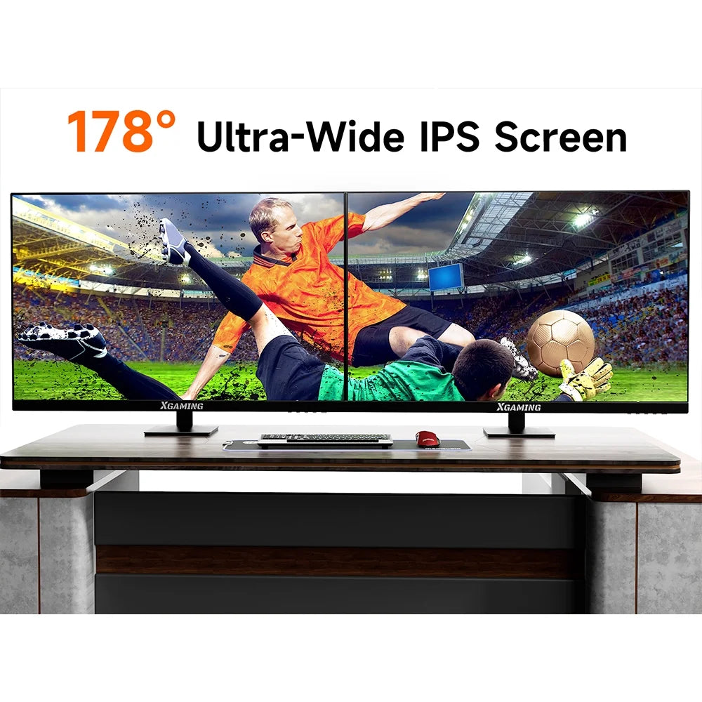 27-Inch Office Monitor, FHD 100Hz Computer Monitor(1920X1080P), IPS HDR PC Monitor with Low Blue Light Eye Care and Free Sync, 100X100Mm VESA Compatible, Monitor for Home Office, Black