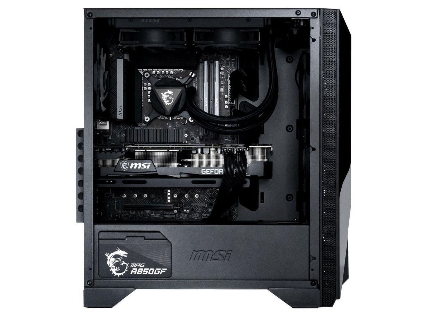 Gaming Desktop Aegis RS 14NUF7-673US Intel Core I7-14700Kf 32GB DDR5 2 TB Pcie SSD Geforce RTX 4070 Ti SUPER Windows 11 Home 64-Bit