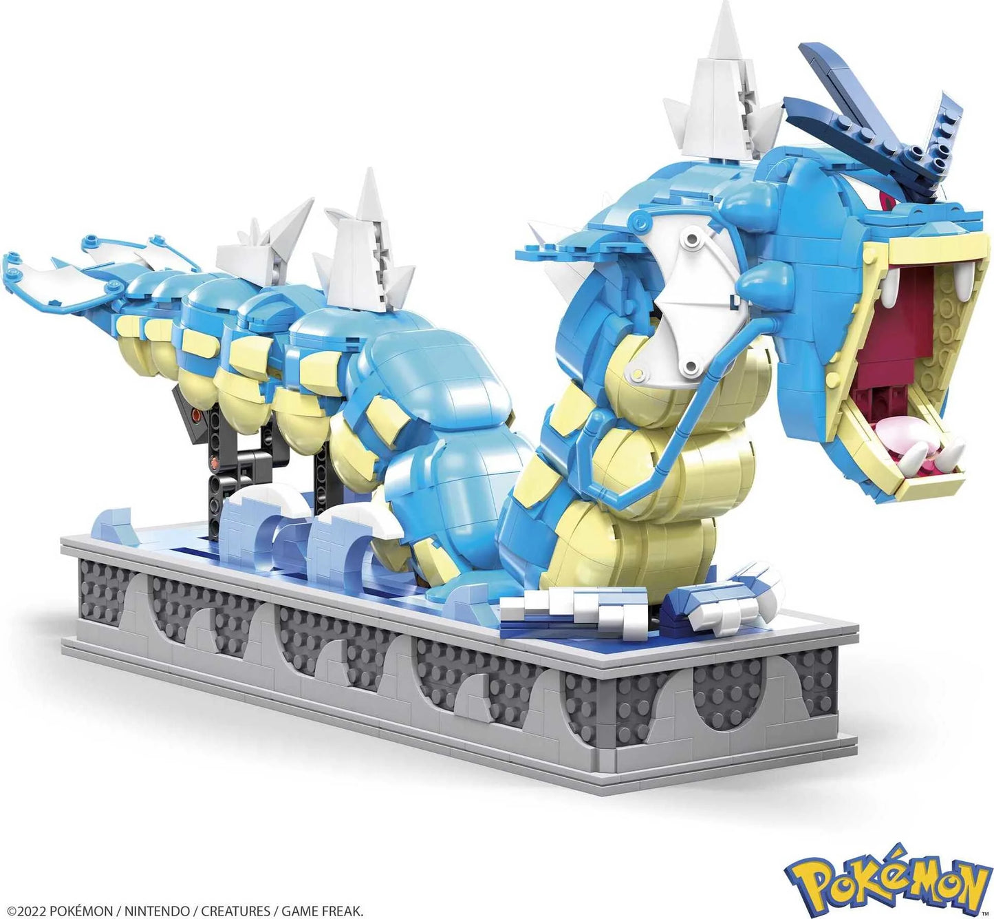 Pokemon Building Kit Motion Gyarados (2186 Pieces) for Collectors