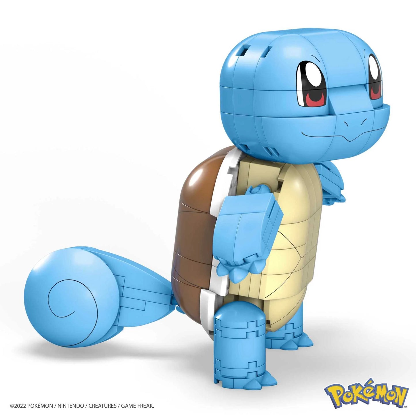 Pokemon Building Toy Kit Build & Show Squirtle (199 Pieces) for Kids