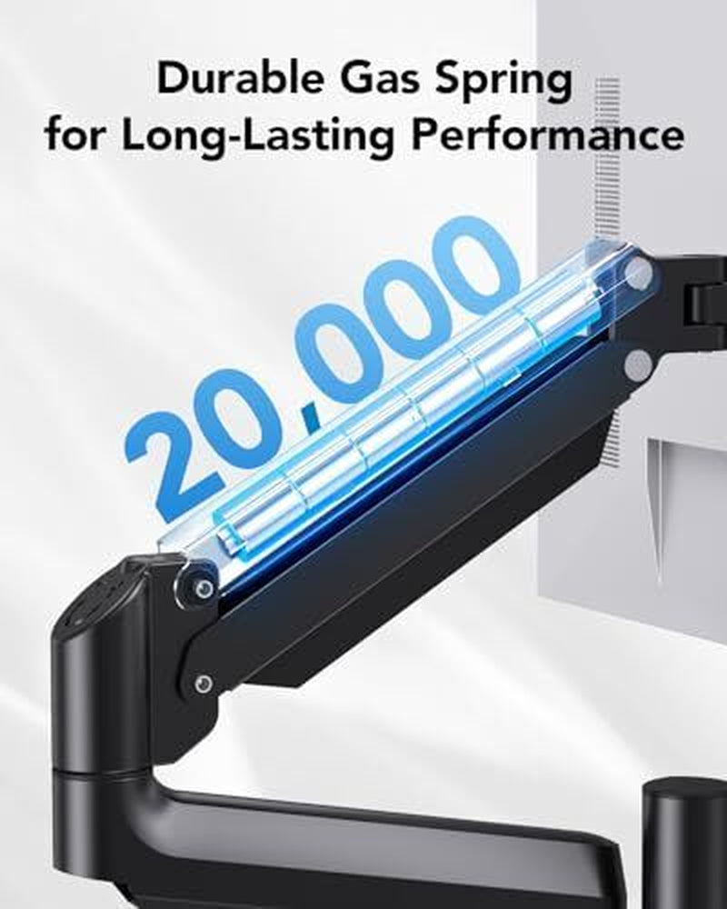 Dual Monitor Mount up to 32 Inches Screens, Taller Monitor Stand Hold