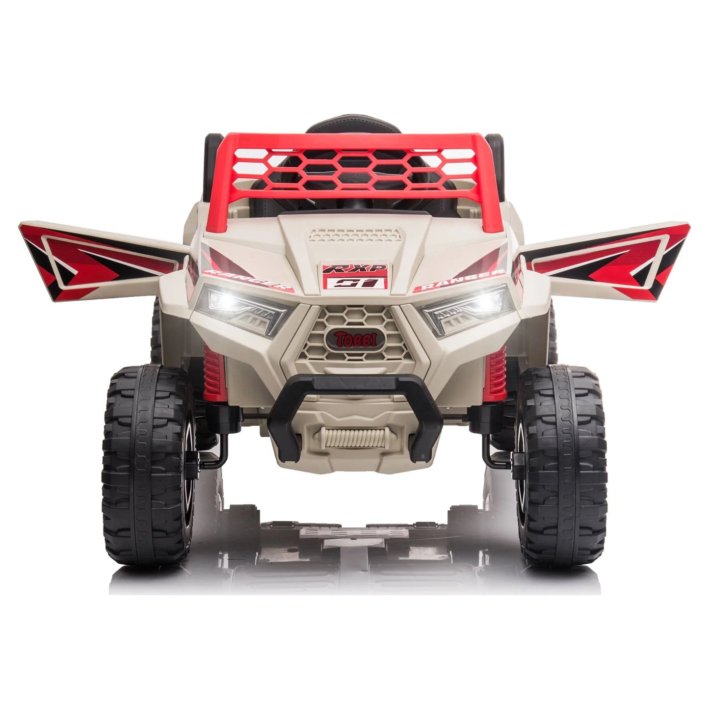 12V Kids Electric Off-Road UTV Truck Car Ride on Toys Age 3-5 Child W/ LED Headlights Music