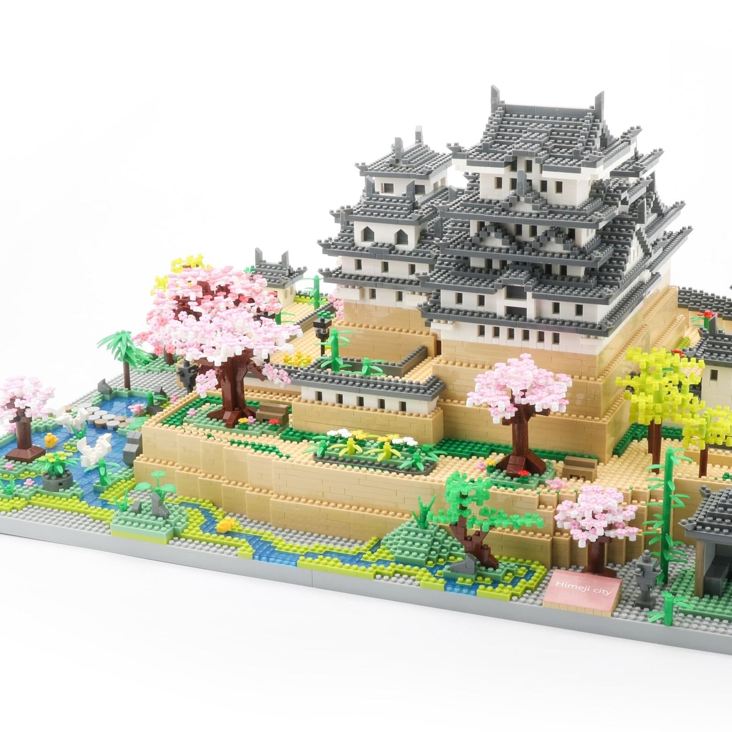 Japanese Micro Mini Building Blocks Sets for Adults Japan Himeji Castle with ...