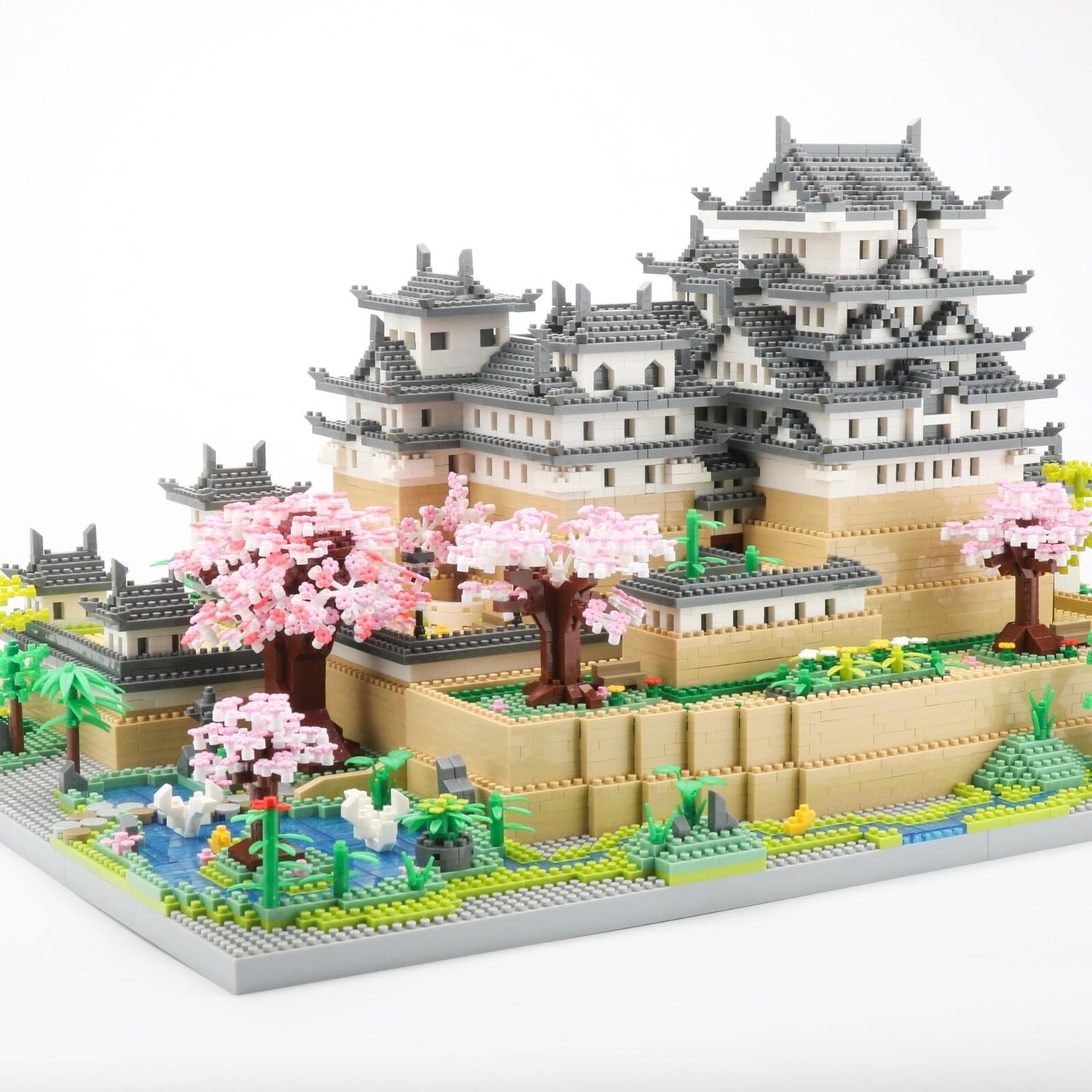 Japanese Micro Mini Building Blocks Sets for Adults Japan Himeji Castle with ...