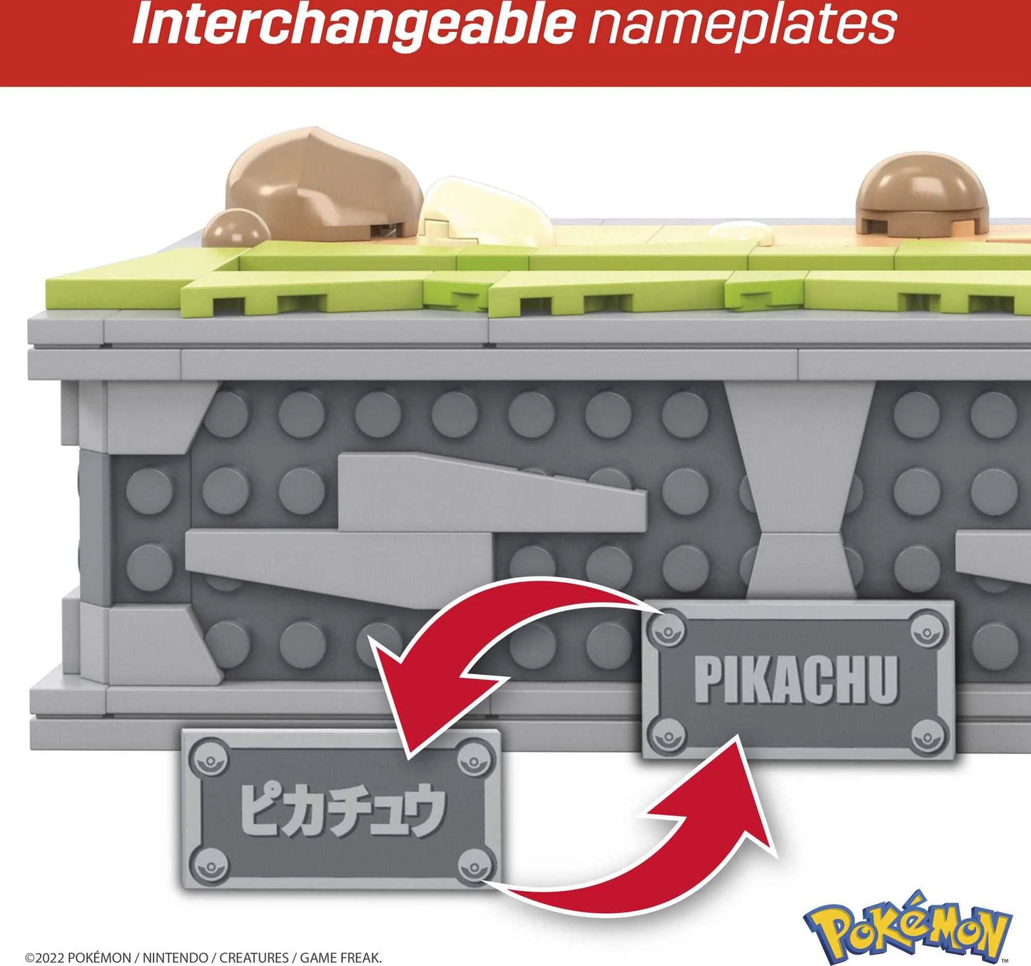 Pokemon Building Kit Motion Pikachu (1092 Pieces) for Collectors