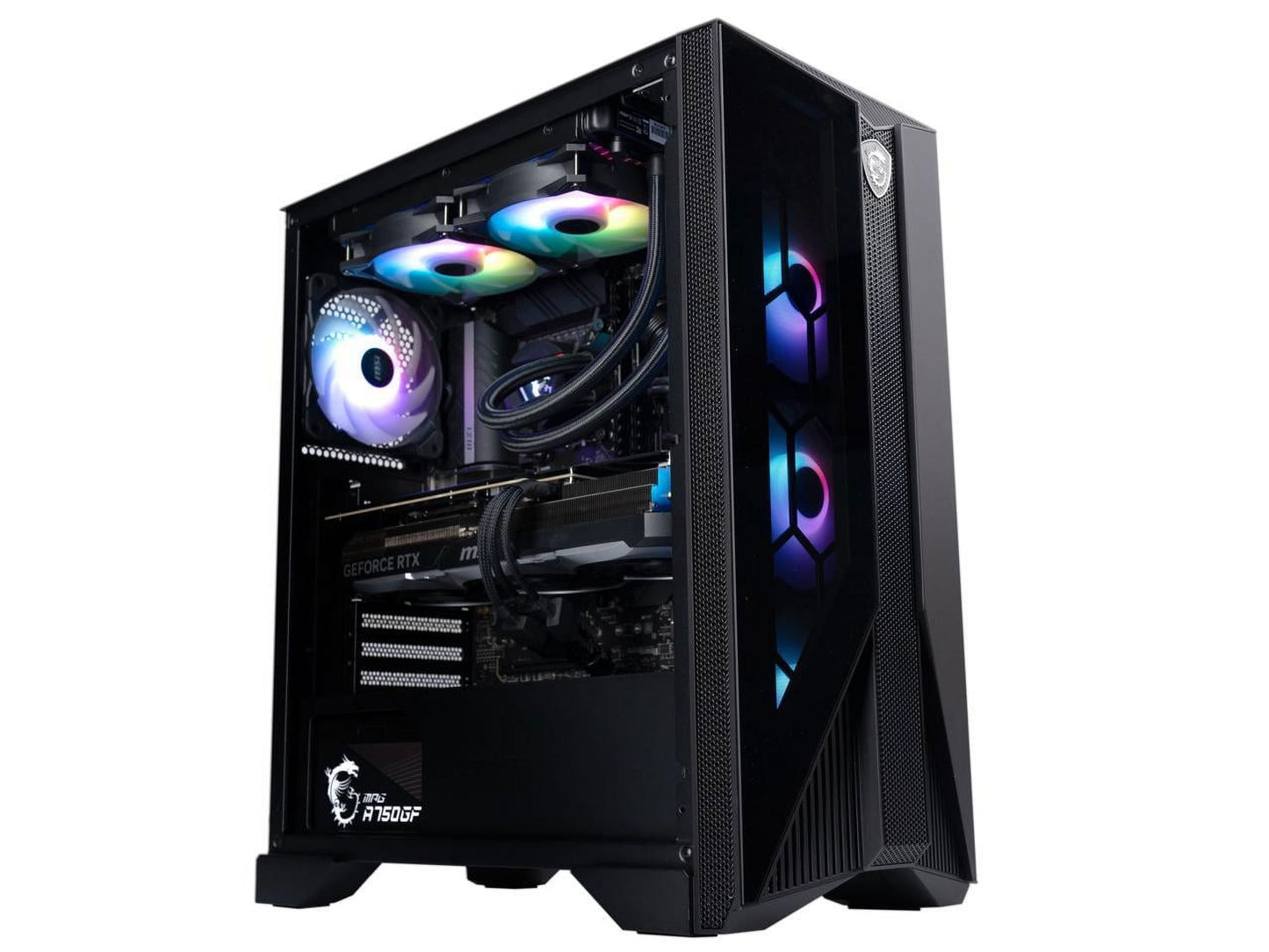 Gaming Desktop Aegis RS 14NUF7-673US Intel Core I7-14700Kf 32GB DDR5 2 TB Pcie SSD Geforce RTX 4070 Ti SUPER Windows 11 Home 64-Bit
