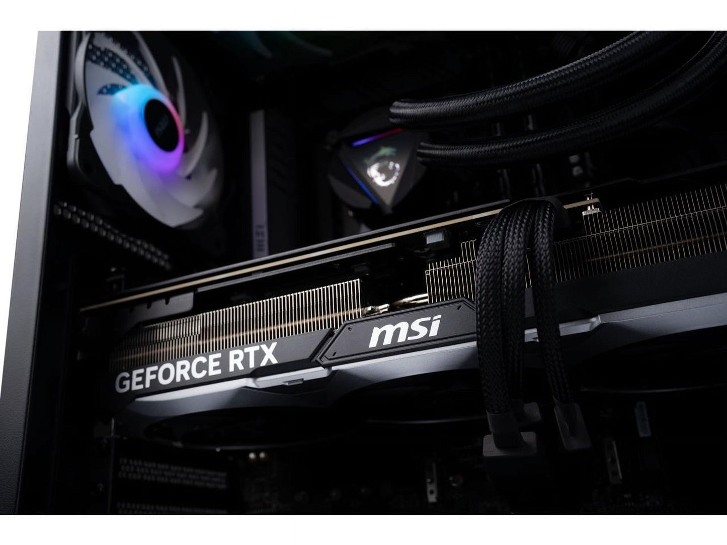 Gaming Desktop Aegis RS 14NUF7-673US Intel Core I7-14700Kf 32GB DDR5 2 TB Pcie SSD Geforce RTX 4070 Ti SUPER Windows 11 Home 64-Bit