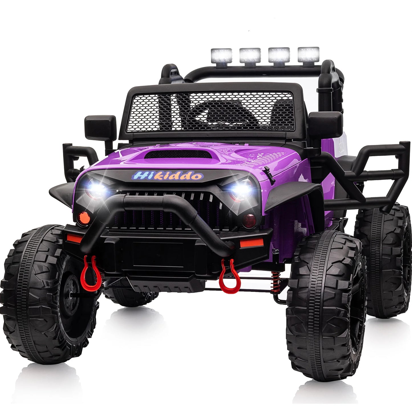 24V Kids Ride on Truck with Remote, 2-Seater Electric Ride on Car