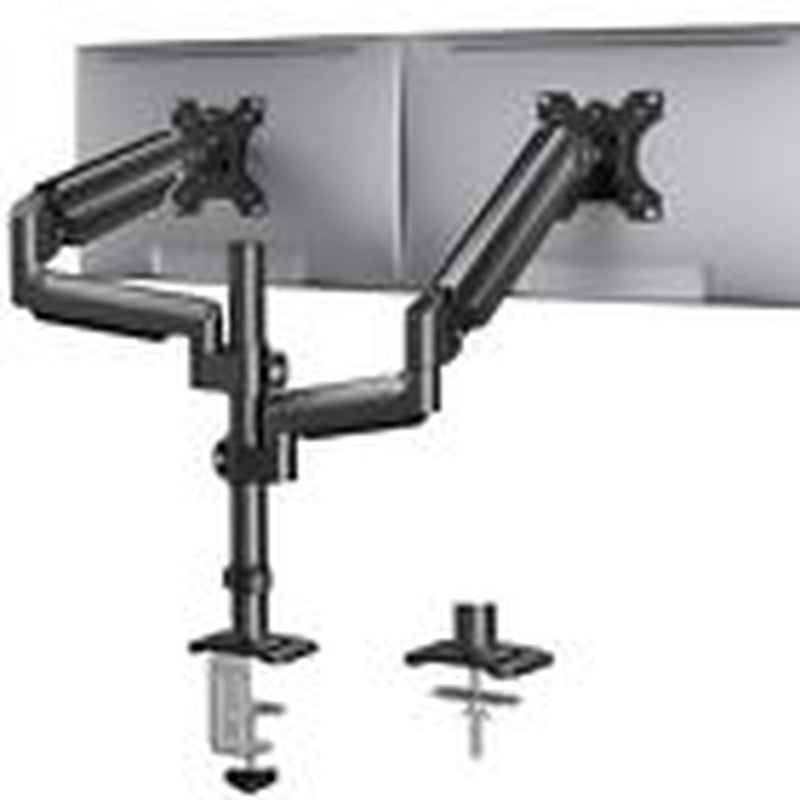 Dual Monitor Mount up to 32 Inches Screens, Taller Monitor Stand Hold
