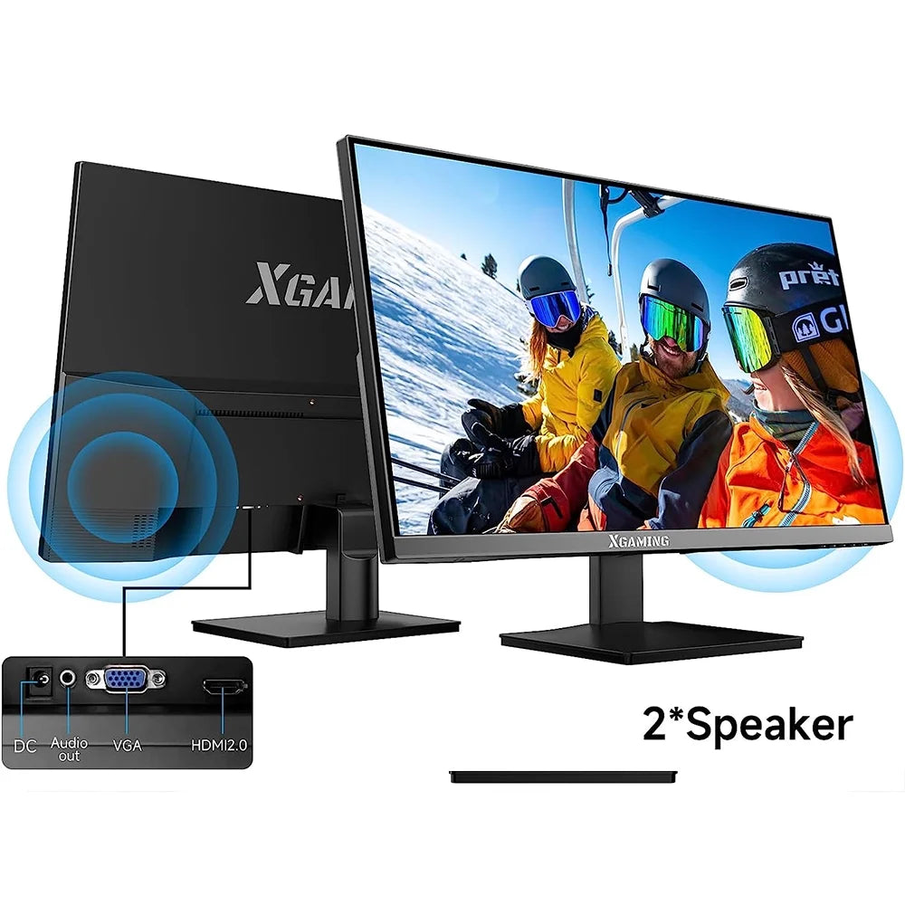 27-Inch Office Monitor, FHD 100Hz Computer Monitor(1920X1080P), IPS HDR PC Monitor with Low Blue Light Eye Care and Free Sync, 100X100Mm VESA Compatible, Monitor for Home Office, Black