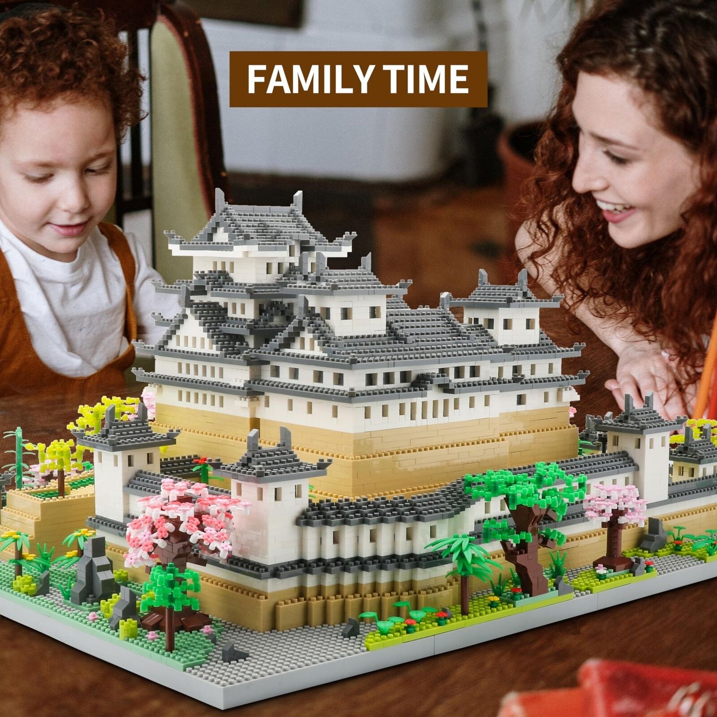 Japanese Micro Mini Building Blocks Sets for Adults Japan Himeji Castle with ...