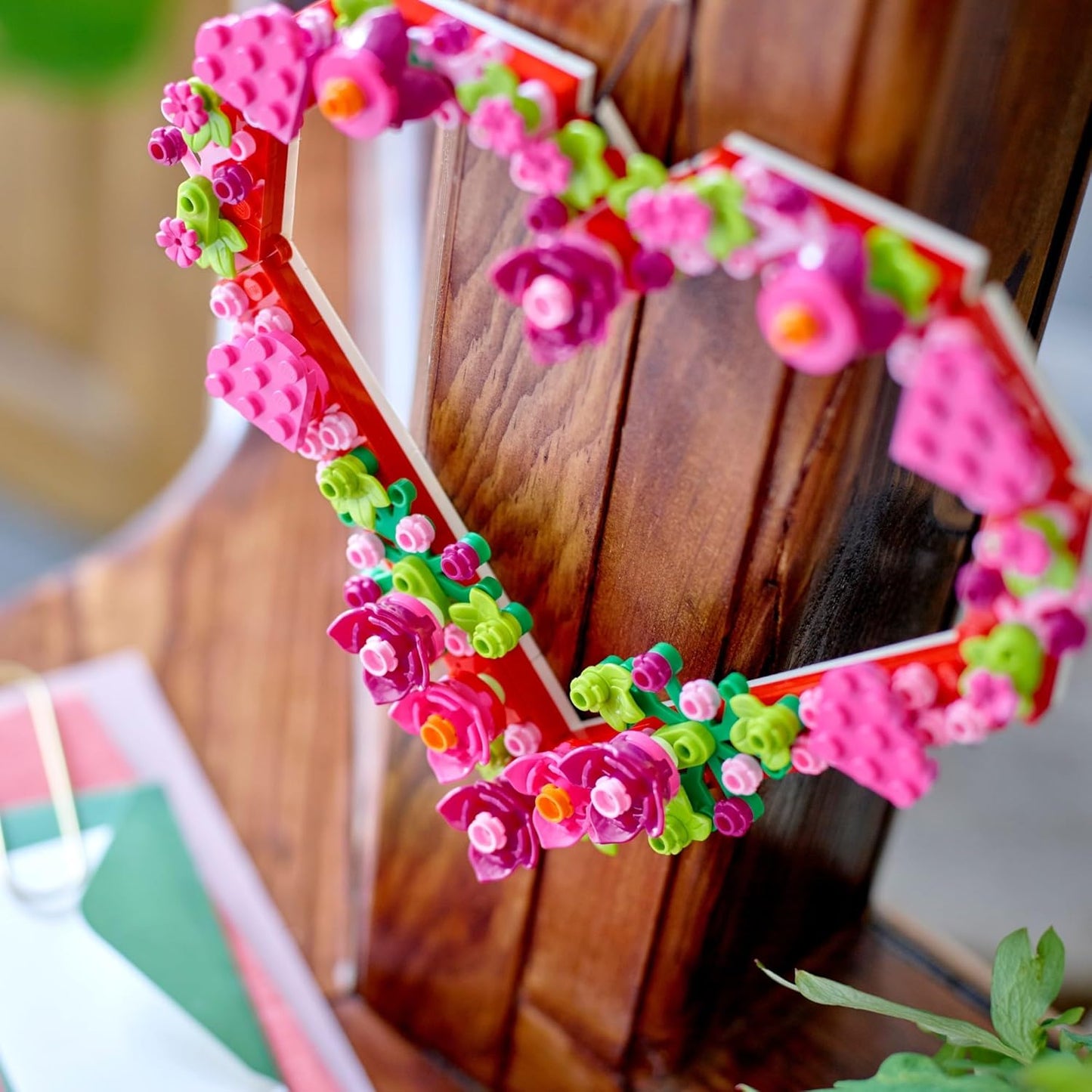 LEGO Heart Ornament Building Toy Set - Fun Arts and Crafts Idea for Girls and Bo