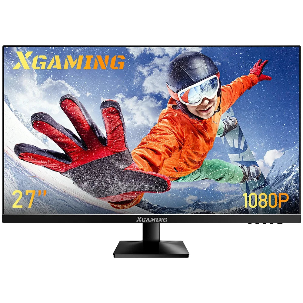 27-Inch Office Monitor, FHD 100Hz Computer Monitor(1920X1080P), IPS HDR PC Monitor with Low Blue Light Eye Care and Free Sync, 100X100Mm VESA Compatible, Monitor for Home Office, Black