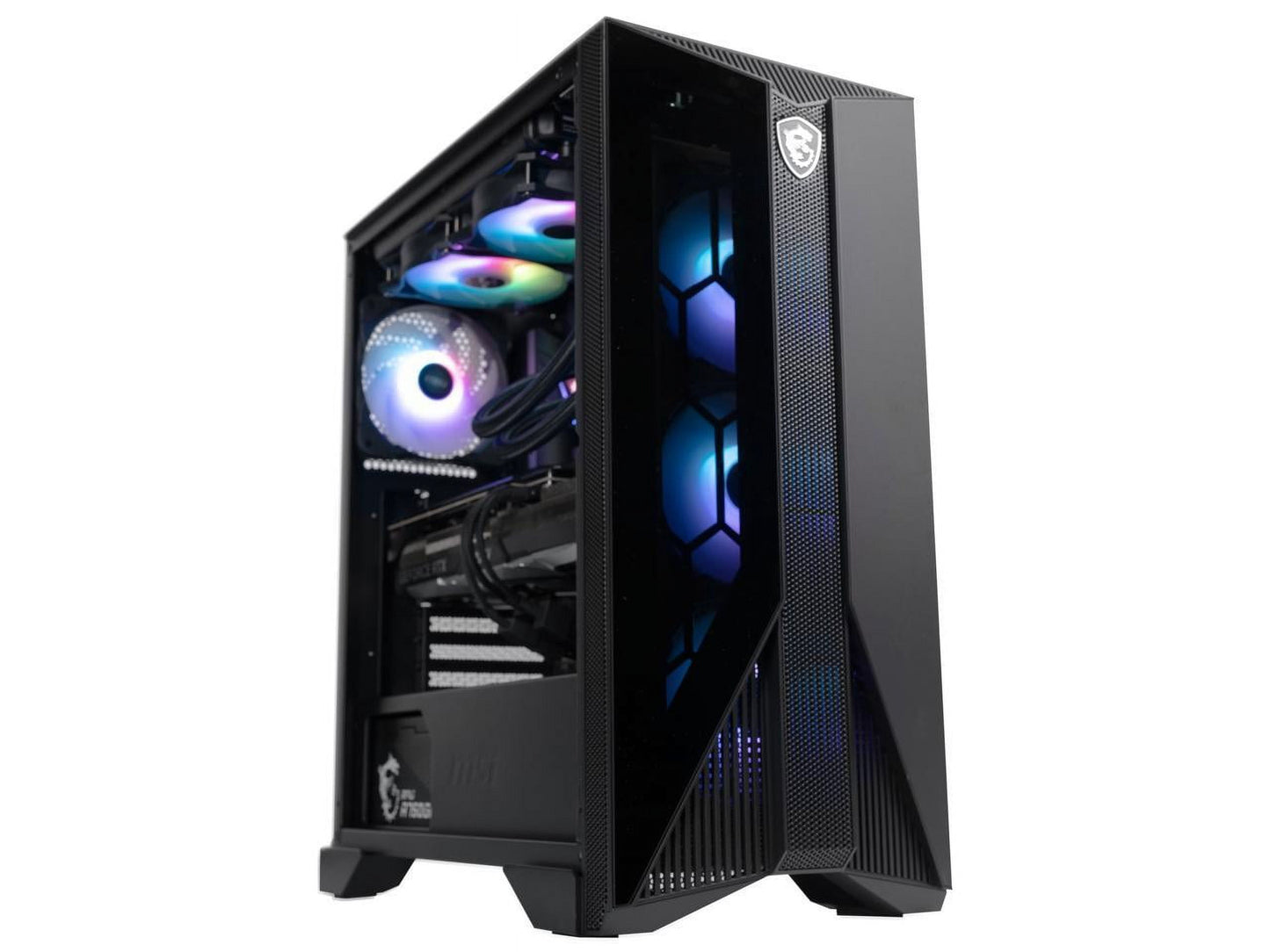 Gaming Desktop Aegis RS 14NUF7-673US Intel Core I7-14700Kf 32GB DDR5 2 TB Pcie SSD Geforce RTX 4070 Ti SUPER Windows 11 Home 64-Bit