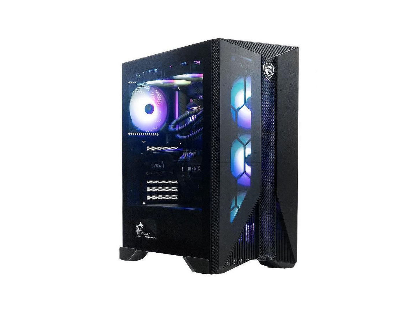 Gaming Desktop Aegis RS 14NUF7-673US Intel Core I7-14700Kf 32GB DDR5 2 TB Pcie SSD Geforce RTX 4070 Ti SUPER Windows 11 Home 64-Bit