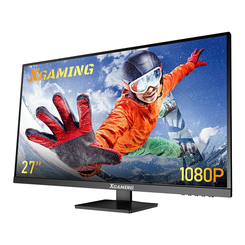27-Inch Office Monitor, FHD 100Hz Computer Monitor(1920X1080P), IPS HDR PC Monitor with Low Blue Light Eye Care and Free Sync, 100X100Mm VESA Compatible, Monitor for Home Office, Black