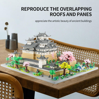 Japanese Micro Mini Building Blocks Sets for Adults Japan Himeji Castle with ...