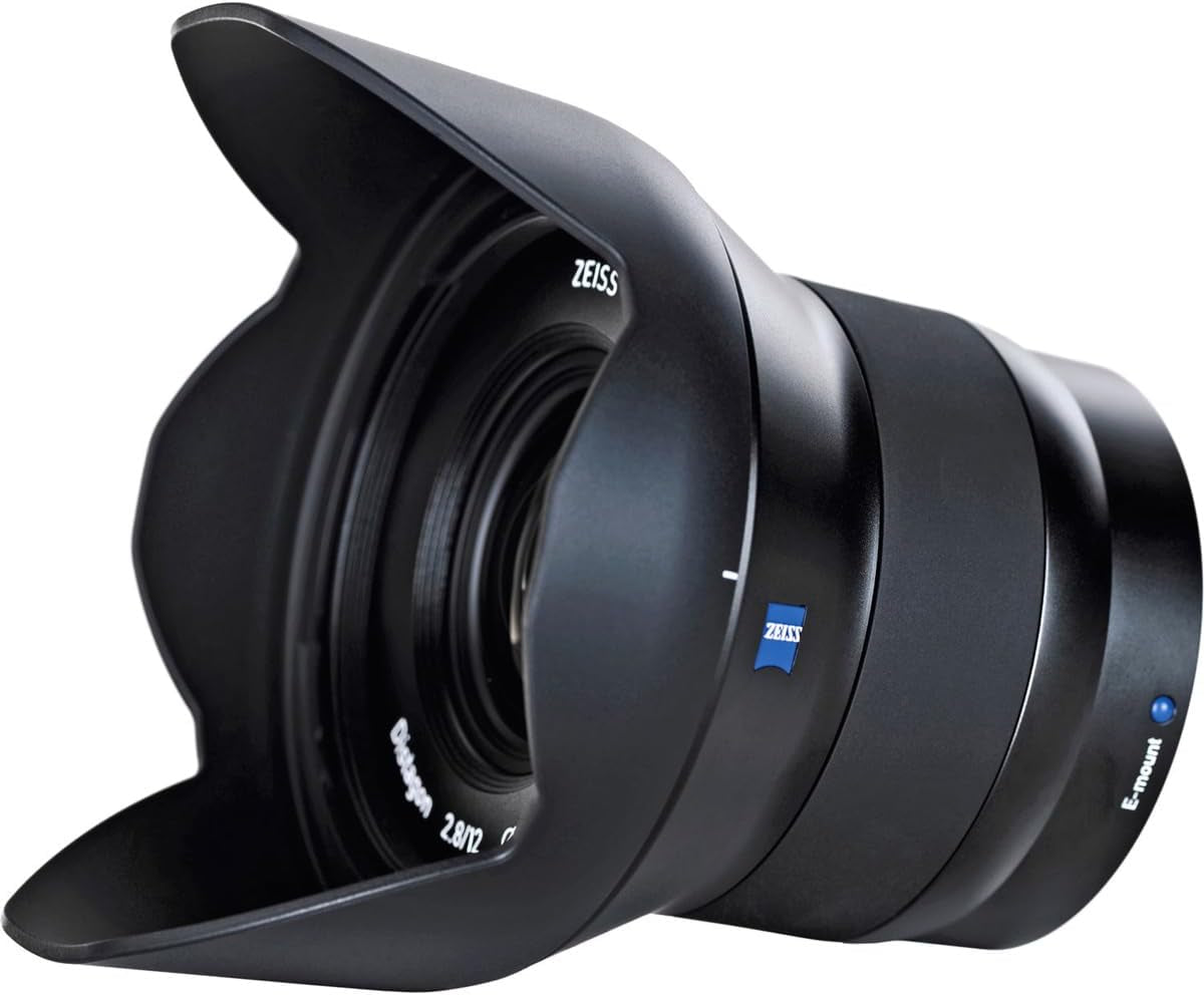 Touit 2.8/12 Wide-Angle Camera Lens for Sony E-Mount Mirrorless Cameras, Black