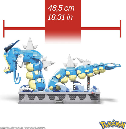Pokemon Building Kit Motion Gyarados (2186 Pieces) for Collectors