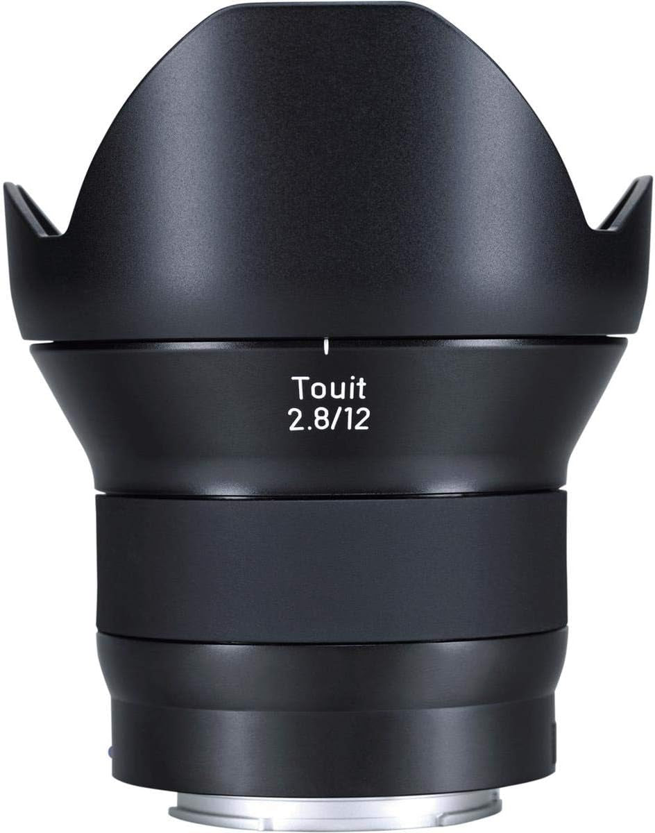 Touit 2.8/12 Wide-Angle Camera Lens for Sony E-Mount Mirrorless Cameras, Black