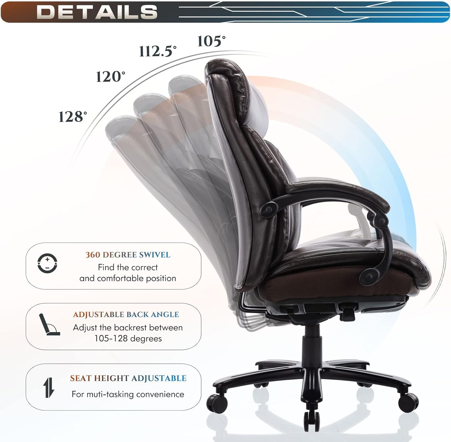 Office Chair, Black
