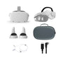 2021 Meta  Quest 2 All-In-One VR Headset, Touch Controllers, 256GB SSD, 3D Audio, 1832X1920 up to 90 Hz Refresh Rate LCD, Mytrix Head Strap, Carrying Case, Earphone, Link Cable (3M)