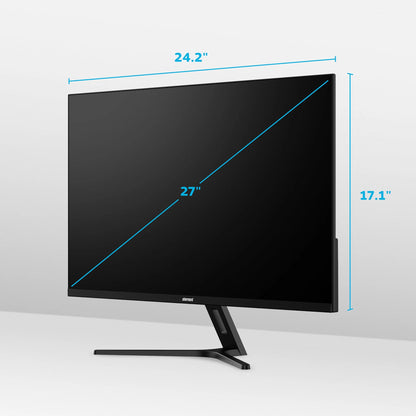 Element 27” 1080P IPS LCD 3-Side Frameless Computer Monitor - Black (EM2FPAB27B)