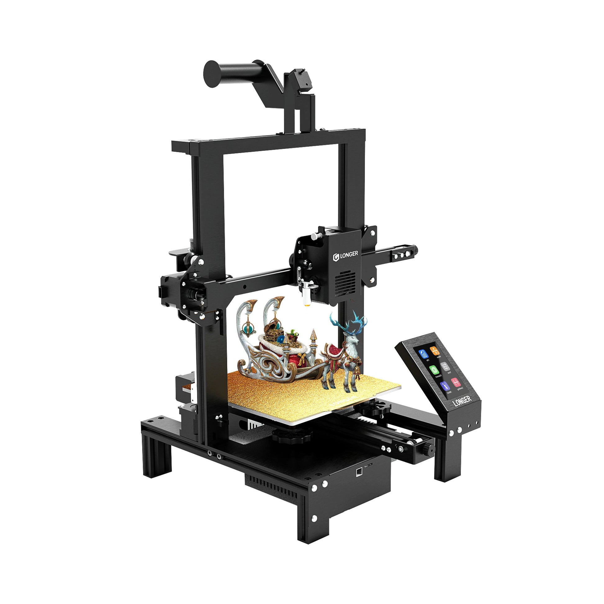 [EU/US Direct]  LK4 X 3D Printer, Auto Leveling, 0.1Mm Accuracy, 180Mm/S Speed, 95% Pre-Assembled, Resume Printing, 32-Bit Open Source, 220X220X250Mm