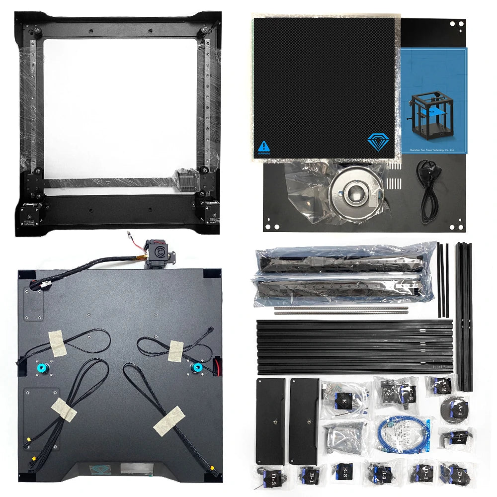 [BR Direct]® SP-5 V1.1 Core XY 300*300*350Mm Printing Size 3D Printer with Full Metal Body/Double Linear Guide/Ddb Extruder/Power Resume/Filament Detect/Auto Leveling DIY 3D Printer Kit