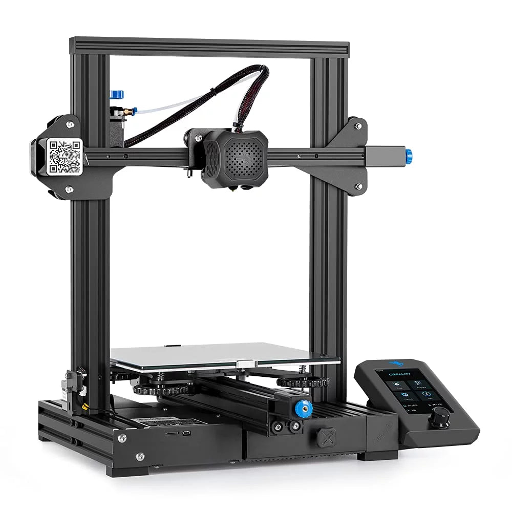 Ender 3 V2 Upgraded 3D Printer Printing Size 220X220X250Mm Aluminum Black