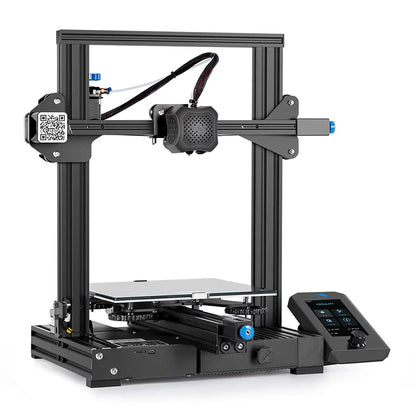 Ender 3 V2 Upgraded 3D Printer Printing Size 220X220X250Mm Aluminum Black