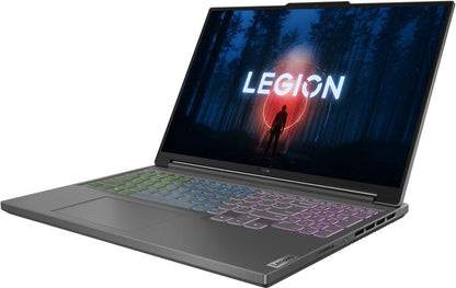 Legion Slim 5 Gaming Laptop 16.0In 165 Hz WQXGA (8-Core AMD Ryzen 7 7840HS, 64GB DDR5, 1TB Pcie SSD, Geforce RTX 4060 8GB, per Key RGB KYB, Wifi 6, BT 5.3, Win 10 Pro)