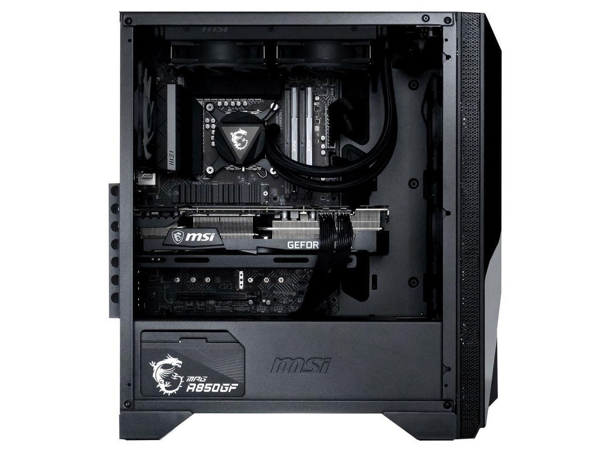 Gaming Desktop Aegis RS 14NUF7-673US Intel Core I7-14700Kf 32GB DDR5 2 TB Pcie SSD Geforce RTX 4070 Ti SUPER Windows 11 Home 64-Bit