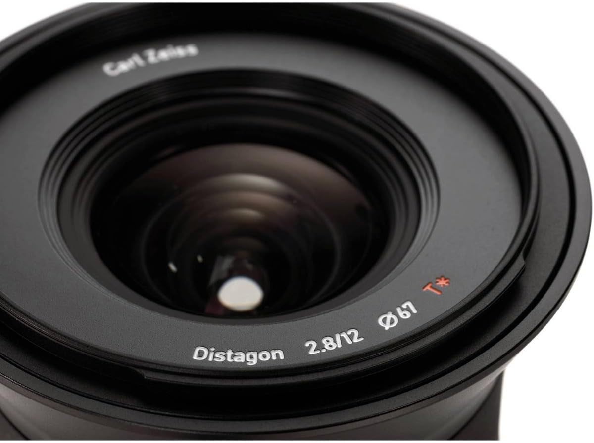 Touit 2.8/12 Wide-Angle Camera Lens for Sony E-Mount Mirrorless Cameras, Black
