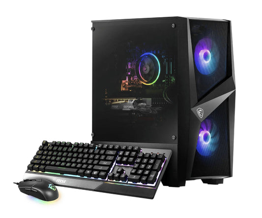Codex R Gaming Desktop PC (6-Core Intel I5-12400F, Geforce RTX 4060 8GB, 64GB DDR5, 8TB SSD, RGB Fans, 650W PSU, RGB Backlit KYB, Mouse, VR Ready, AC Wifi, Win 10 Pro)