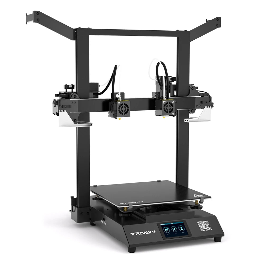 [US/EU Direct]® GEMINI S Dual Extruder IDEX 3D Printer Multicolor 2 Color 2 Head Independent Large FDM 3D Printing Machine