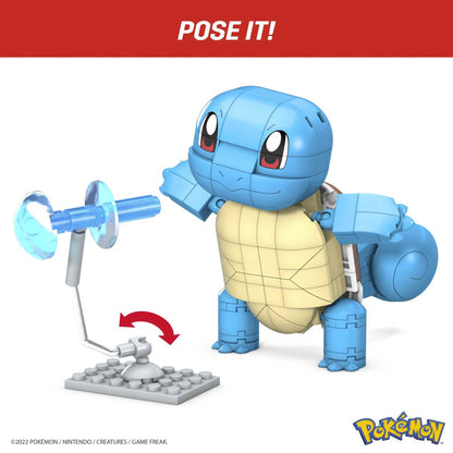 Pokemon Building Toy Kit Build & Show Squirtle (199 Pieces) for Kids
