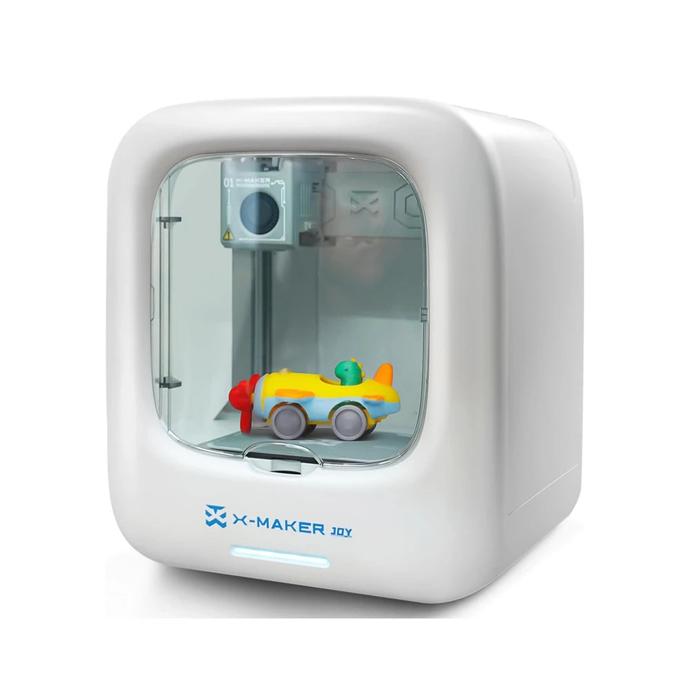 AOSEED X-MAKER JOY 3D Printer for Kids High Precision 0.05Mm 200Mm/S Printing Speed Wi-Fi USB PLA Filament Enclosed Safe Design AI Voice Interaction Customization Kit