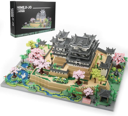 Japanese Micro Mini Building Blocks Sets for Adults Japan Himeji Castle with ...