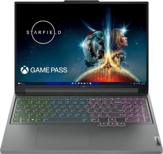 Legion Slim 5 Gaming Laptop 16.0In 165 Hz WQXGA (8-Core AMD Ryzen 7 7840HS, 64GB DDR5, 1TB Pcie SSD, Geforce RTX 4060 8GB, per Key RGB KYB, Wifi 6, BT 5.3, Win 10 Pro)