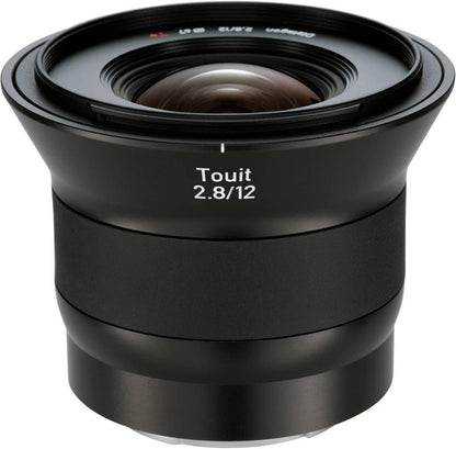 Touit 2.8/12 Wide-Angle Camera Lens for Sony E-Mount Mirrorless Cameras, Black