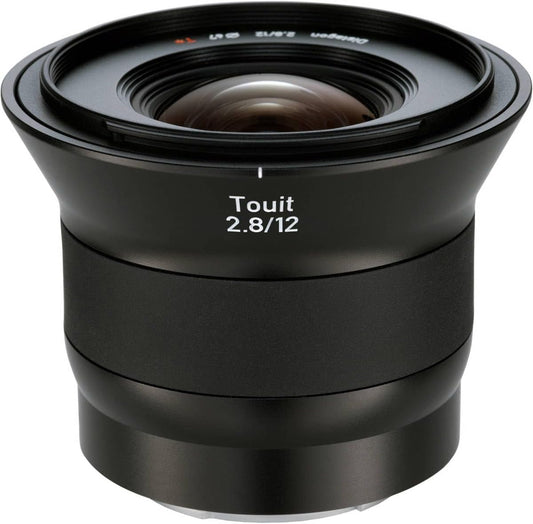 Touit 2.8/12 Wide-Angle Camera Lens for Sony E-Mount Mirrorless Cameras, Black