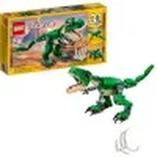 Creator Mighty Dinosaurs 31058 Build It Yourself Dinosaur Set, Create a Pterodactyl, Triceratops and T Rex Toy (174 Pieces)